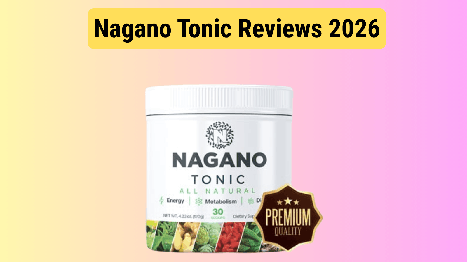 
Nagano Tonic Reviews 2026