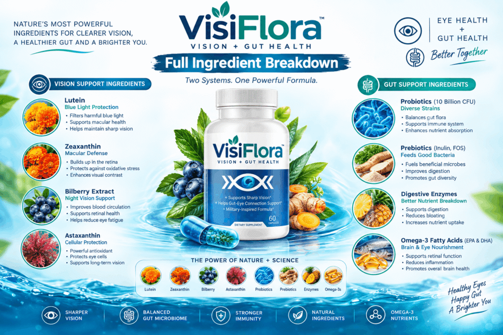 VisiFlora Ingredients